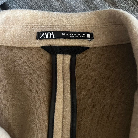 Zara - Wool Blend Coat XL - Picture 4 of 4